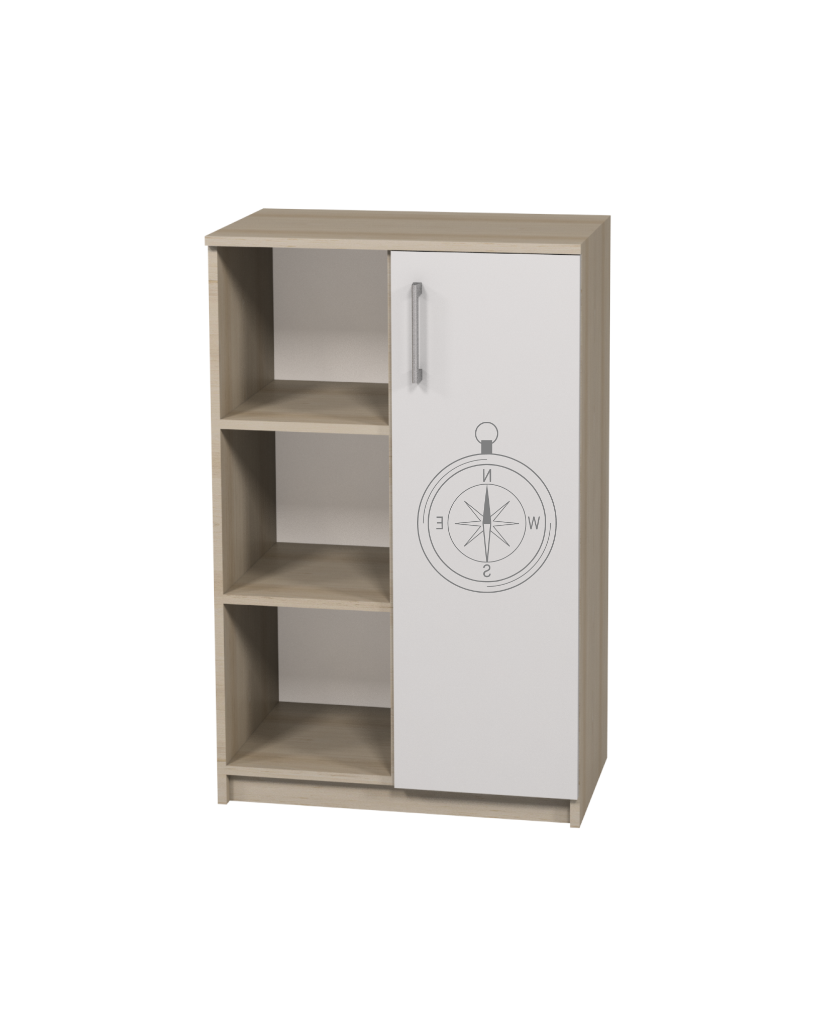 Шафа низька напівзакрита з унікальним фотодруком для кабінету ЗАХИСТ УКРАЇНИ, 702х405х1105 мм, АНШАР ГРУП (7701 + ФзахУкр)